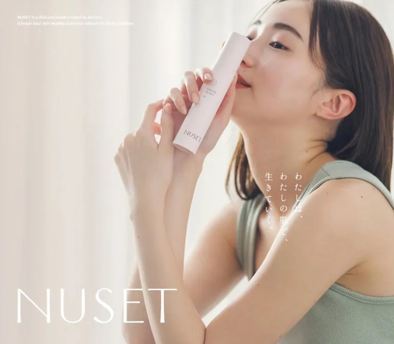 NUSET（ニュセ）｜皮膚科専門医開発のスキンケアブランドのWebサイトプレビュー