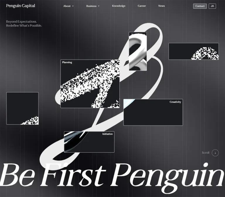 ペンギン・キャピタル｜コーポレートサイトのWebサイトプレビュー