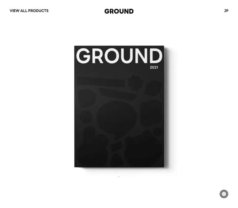 LINE GROUND|LINEのデザインとカルチャーのWebサイトプレビュー
